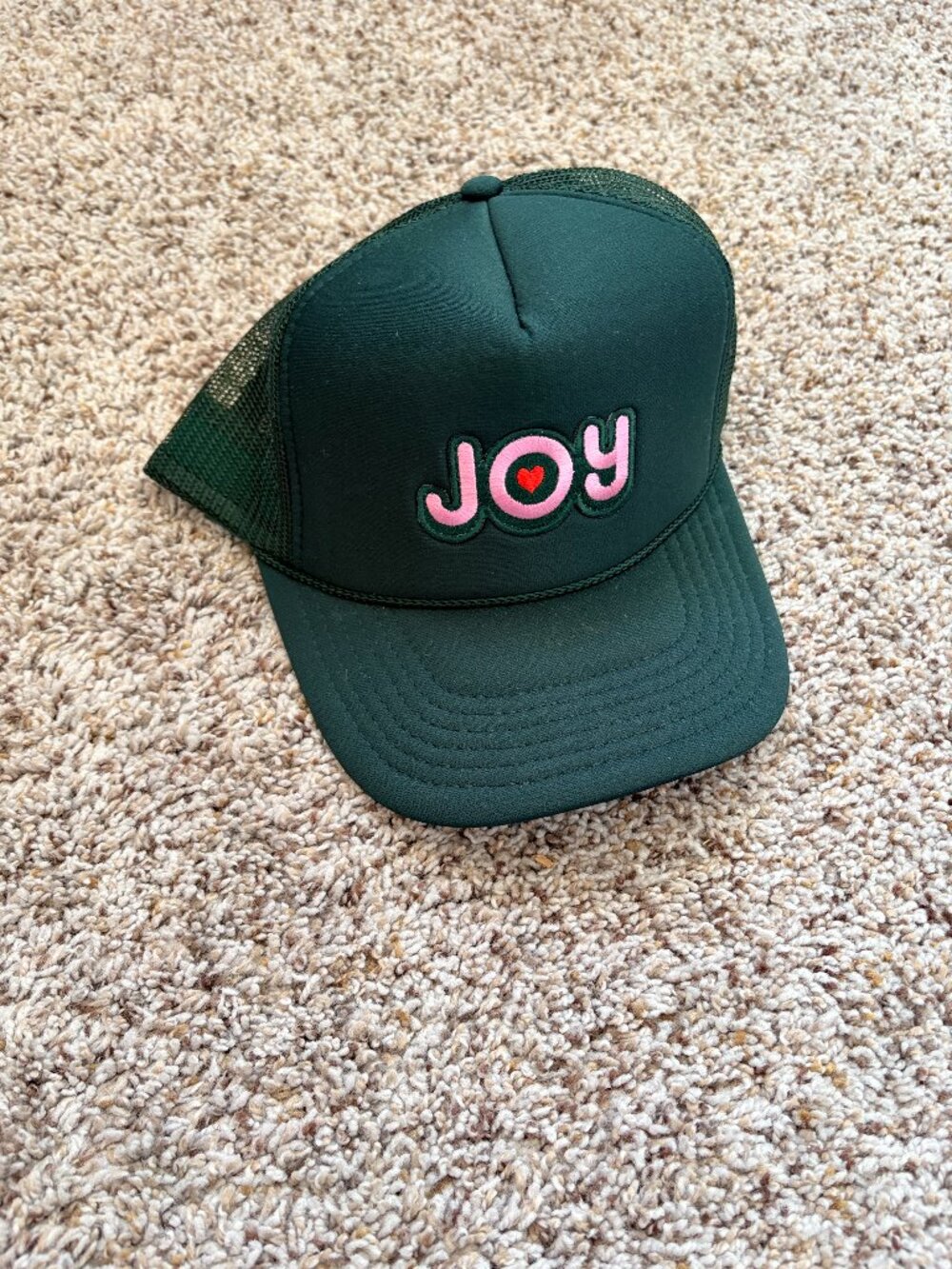 NWT Joy trucker hat